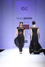 Model walks the ramp for Rahul Mishra at Wills Lifestyle India Fashion Week Autumn Winter 2012 Day 4 on 18th Feb 2012 (30).JPG